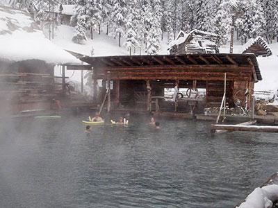 Burgdorf Hot Springs, McCall, Idaho
