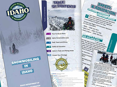 Idaho Snowmobile Brochure