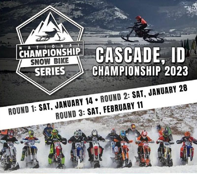 2023 Cascade Snow Bike UTV Snowmobile Race