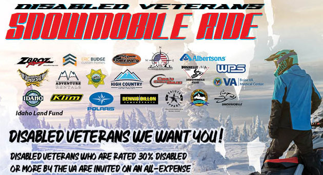 Disabled Veterans Snowmobile Ride – March 9th, 2024